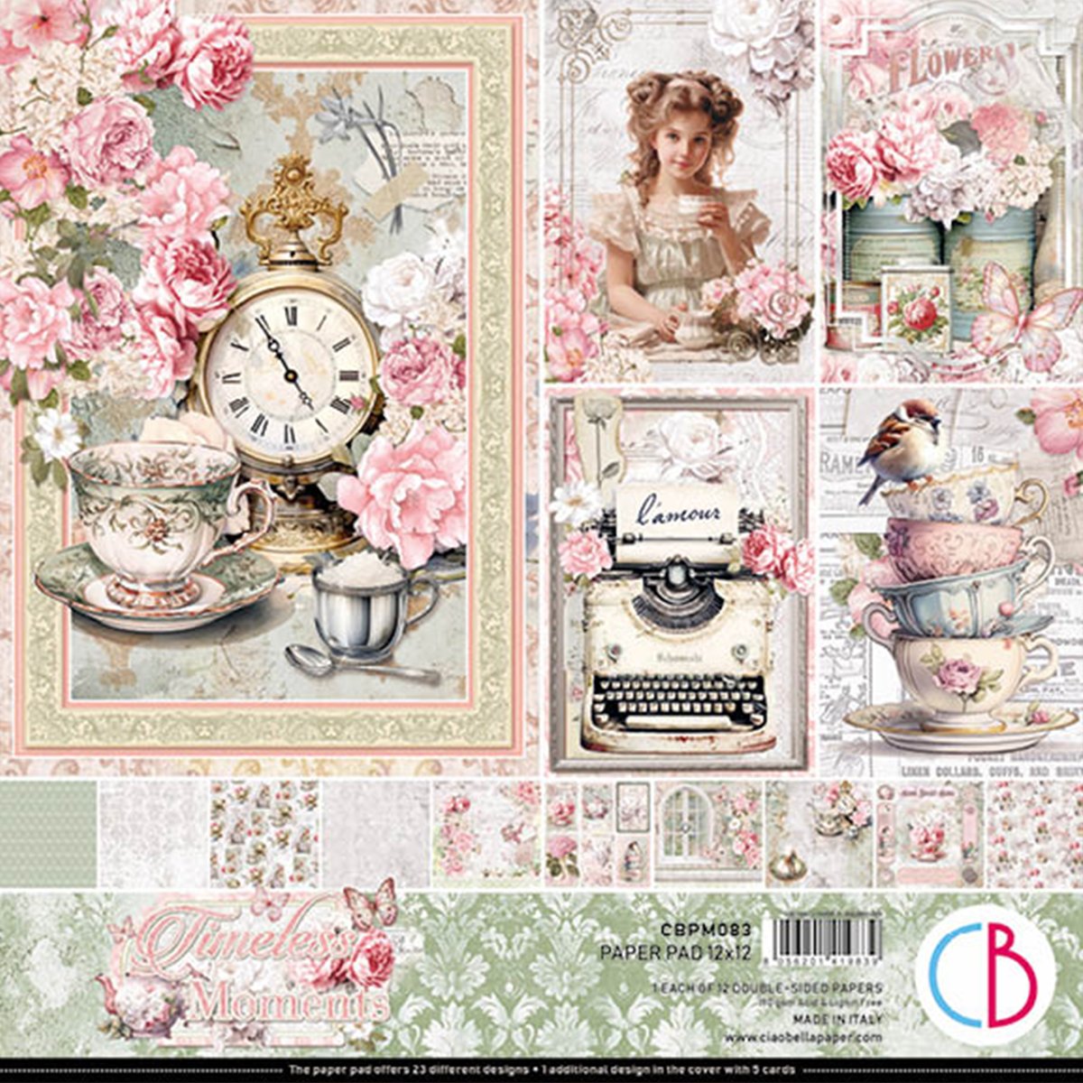 Timeless Moments Paper Pad 12