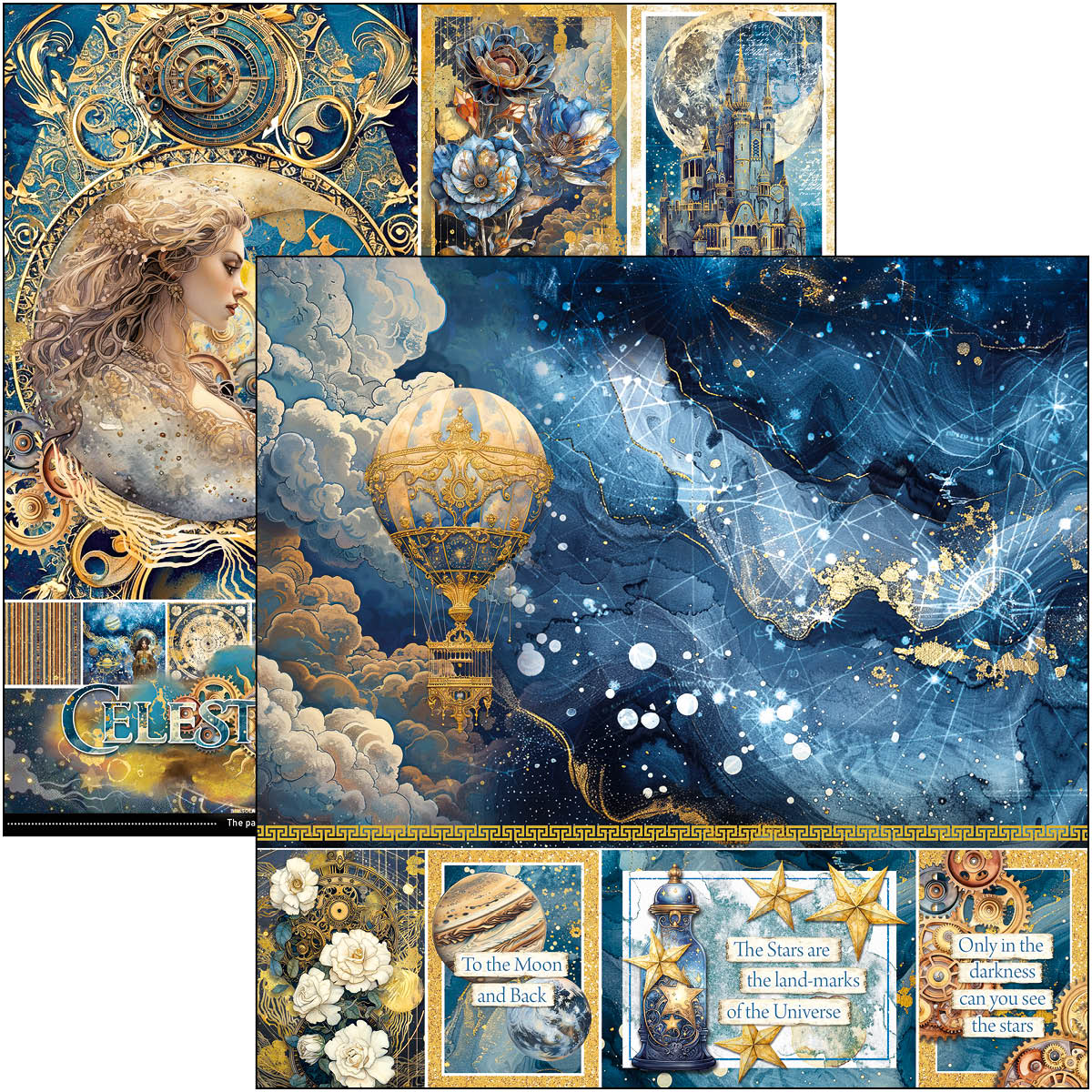 Celestial Paper Pad 12