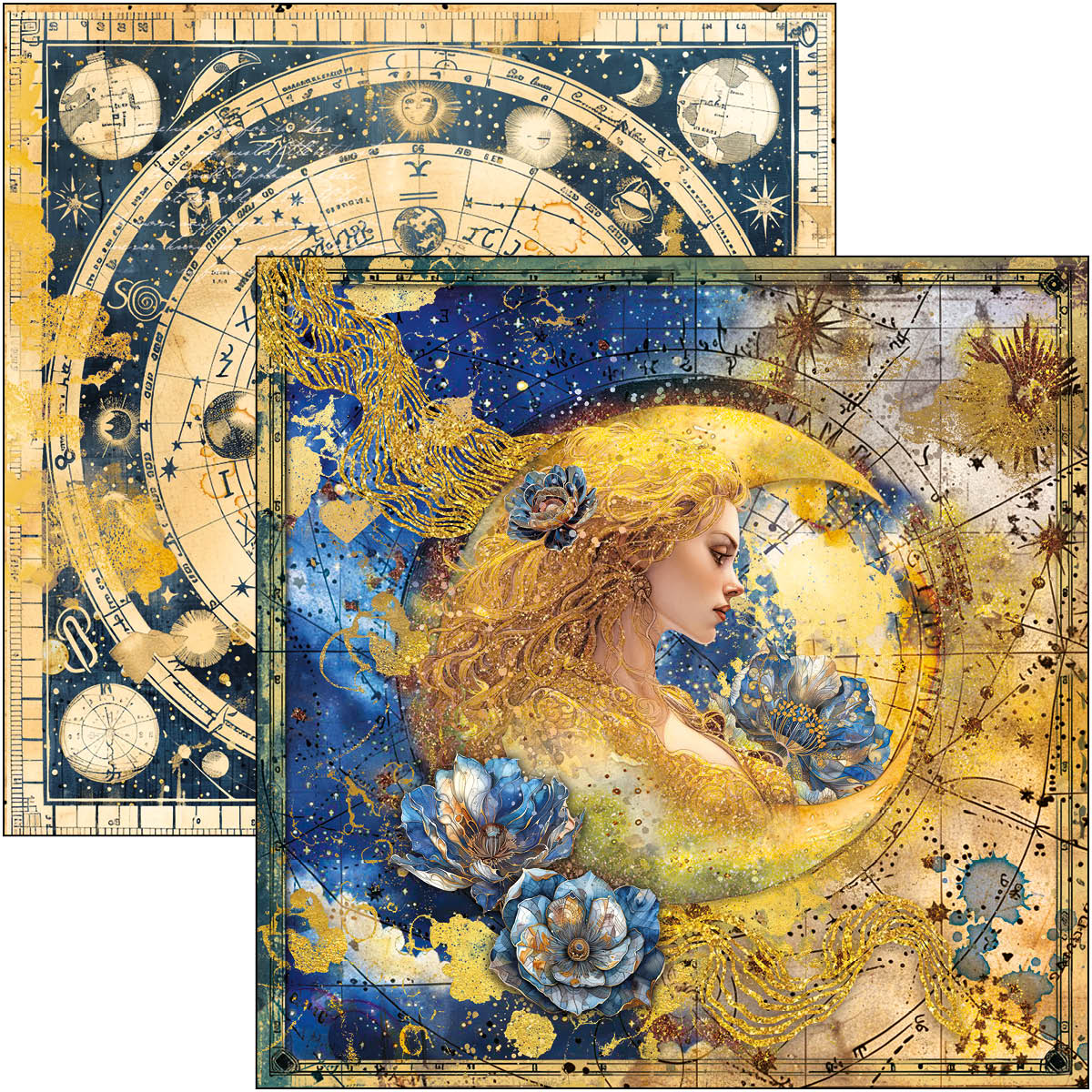 Celestial Paper Pad 12