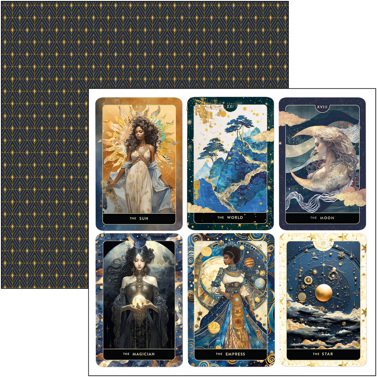 Celestial Paper Pad 12