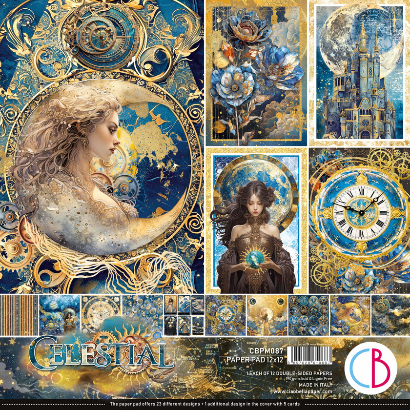 Celestial Paper Pad 12