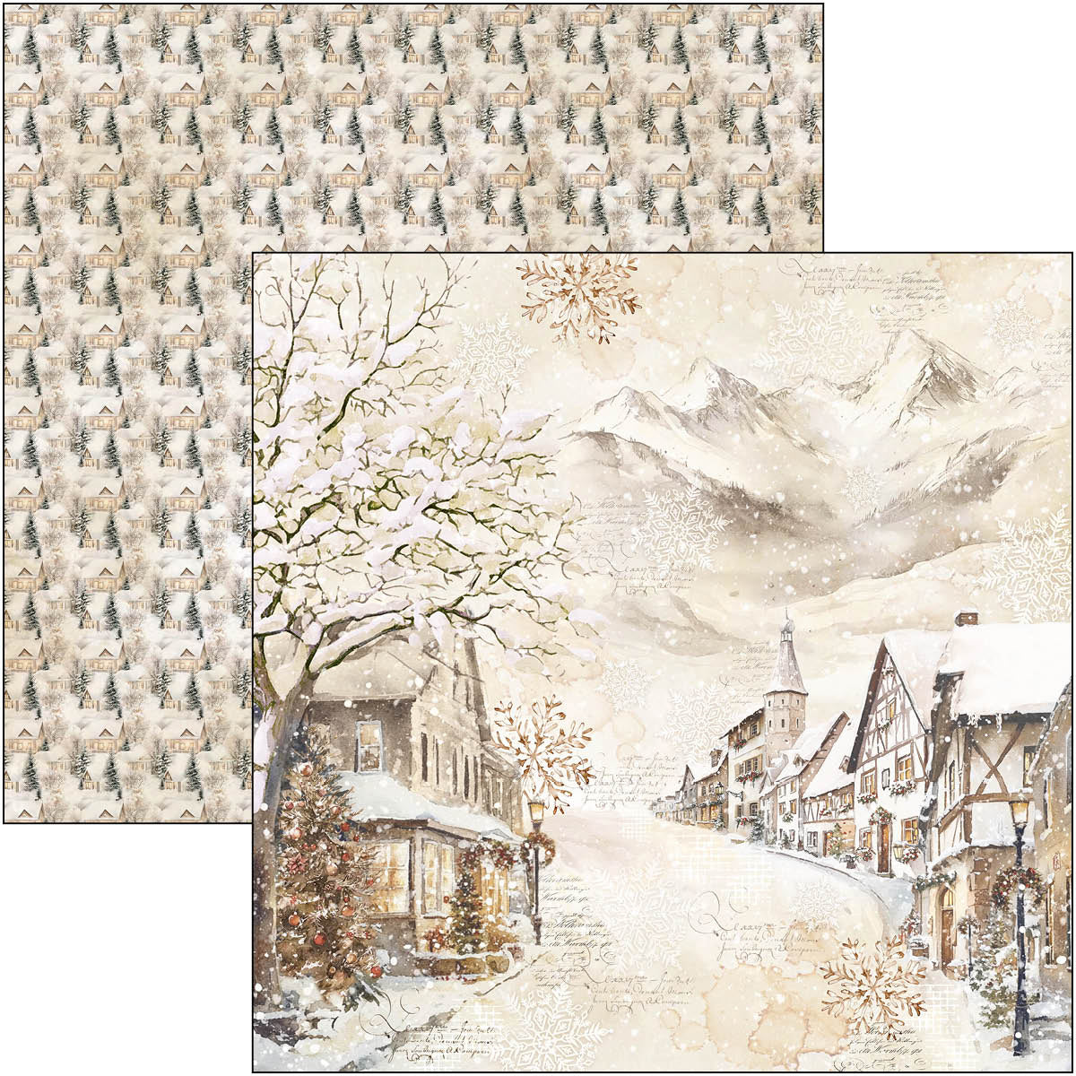 Winter Season Paper Pad 12
