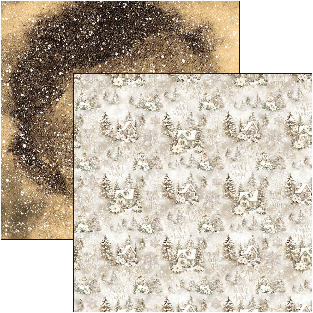 Winter Season Paper Pad 12