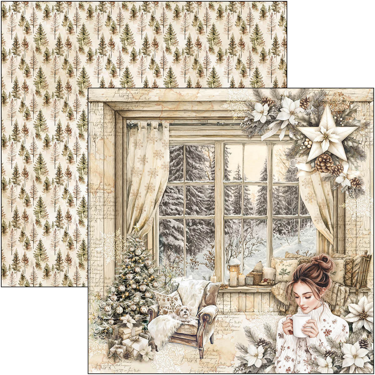 Winter Season Paper Pad 12