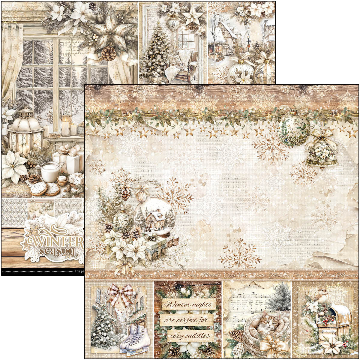 Winter Season Paper Pad 12