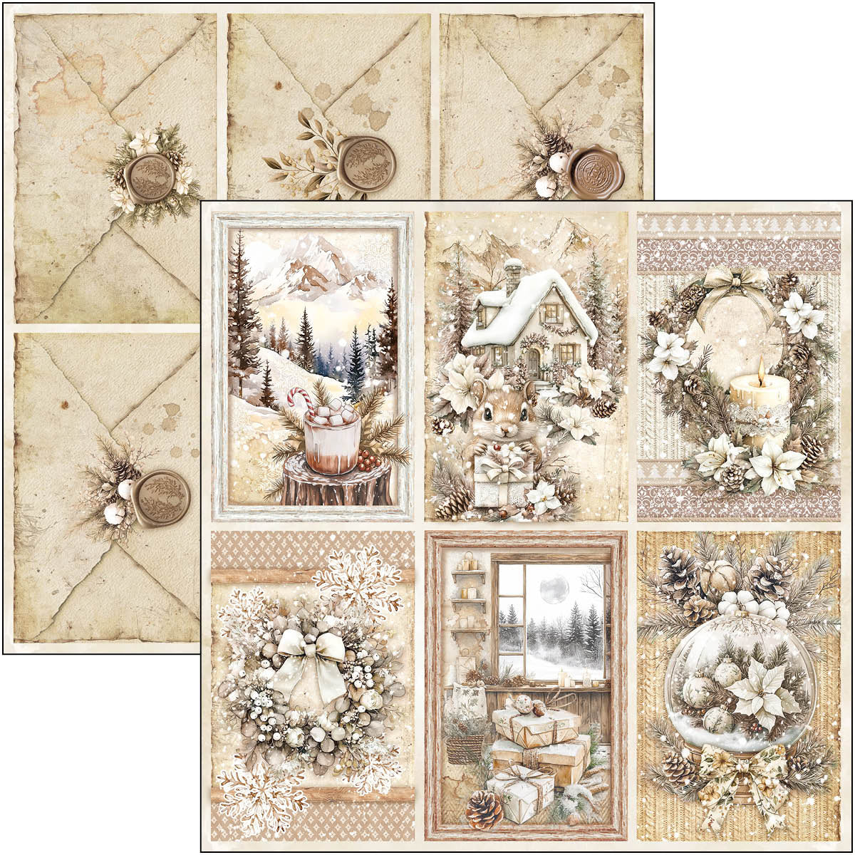 Winter Season Paper Pad 12