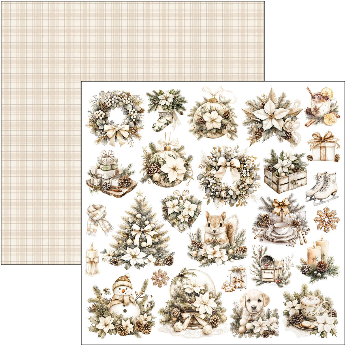 Winter Season Paper Pad 12