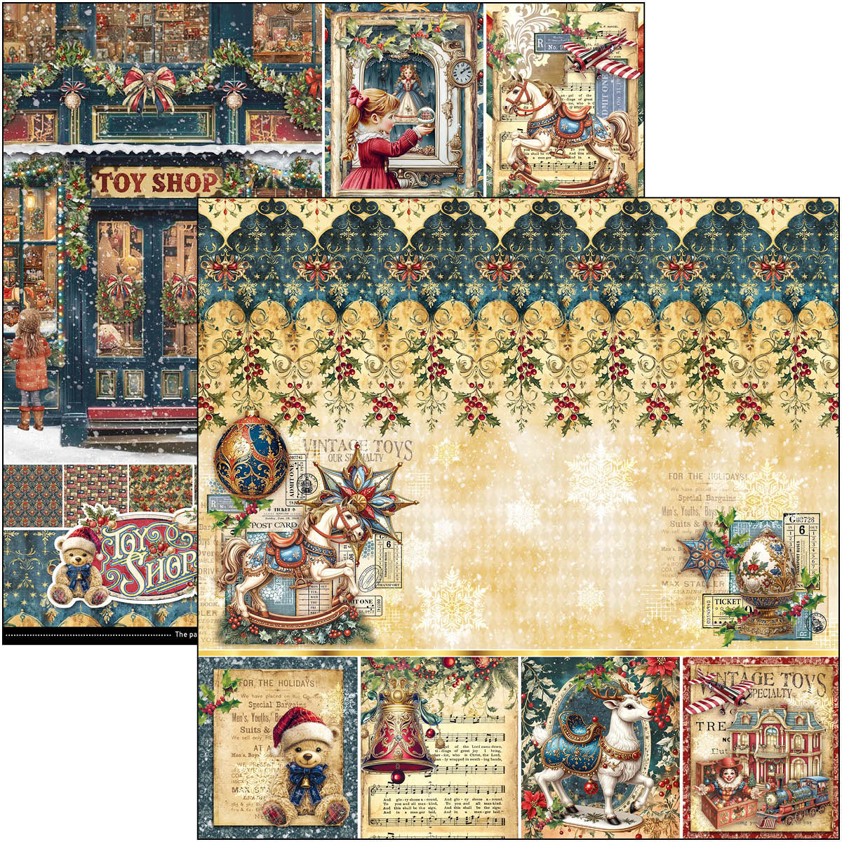 Toy Shop Paper Pad 12