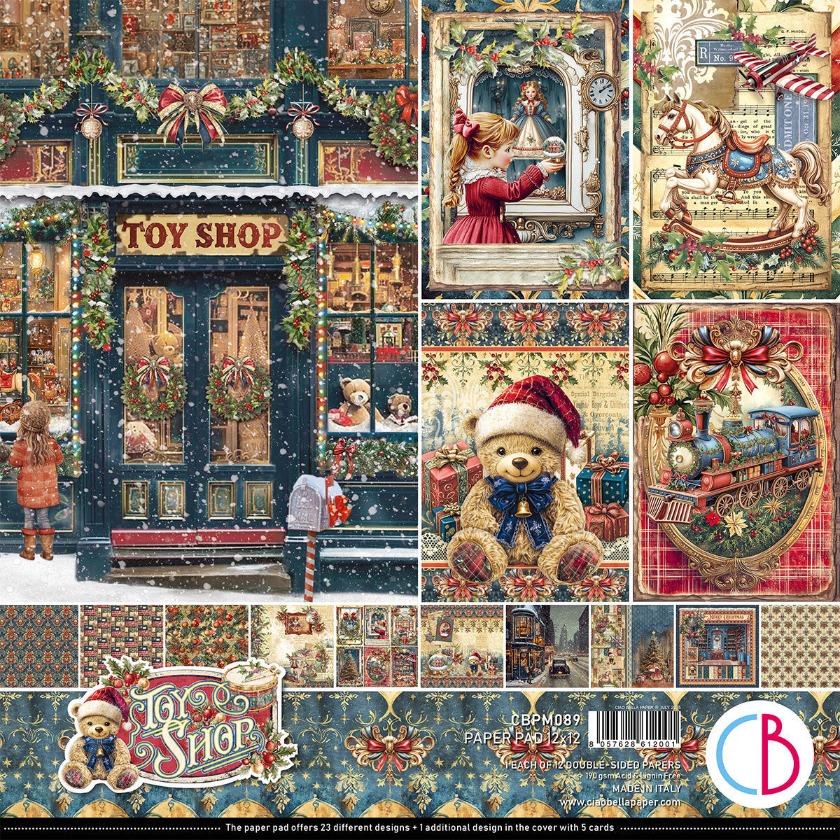 Toy Shop Paper Pad 12