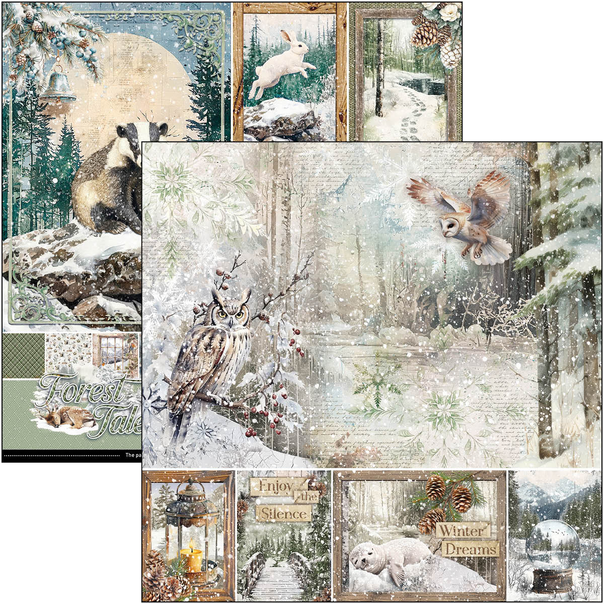 Forest Tales Paper Pad 12