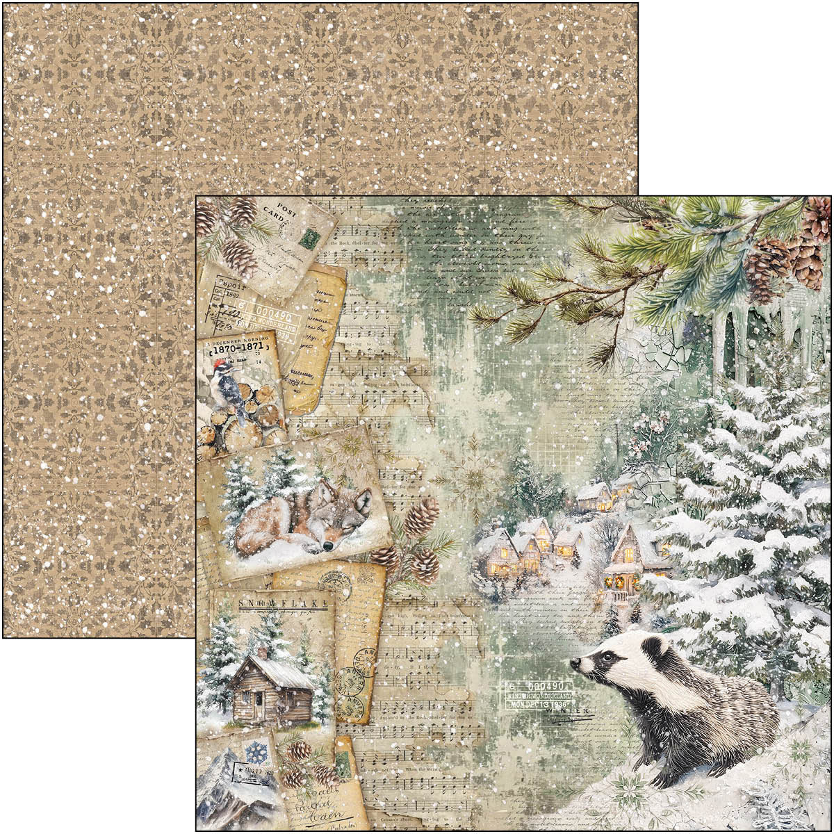 Forest Tales Paper Pad 12