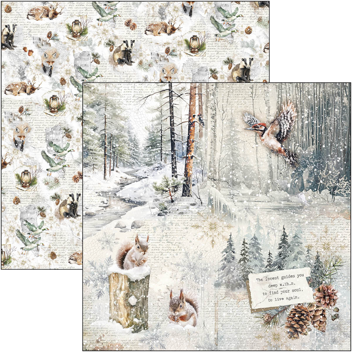 Forest Tales Paper Pad 12