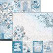 Elegance of Blue Paper Pad 12