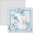 Elegance of Blue Paper Pad 12