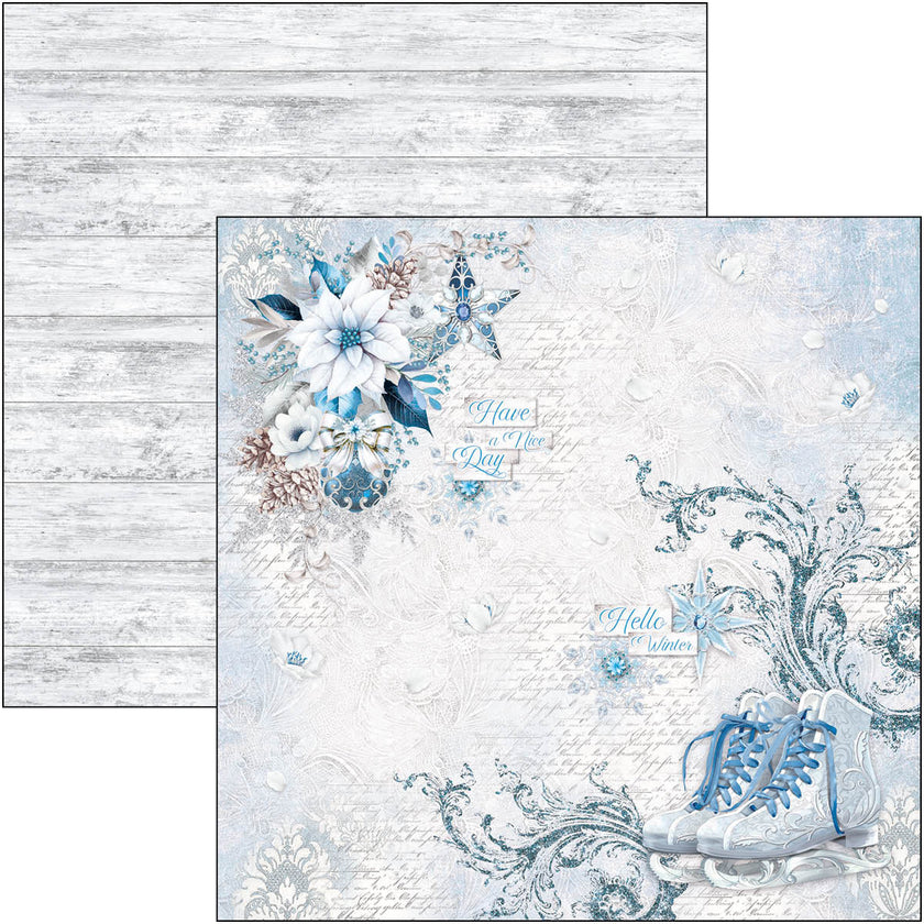 Elegance of Blue Paper Pad 12
