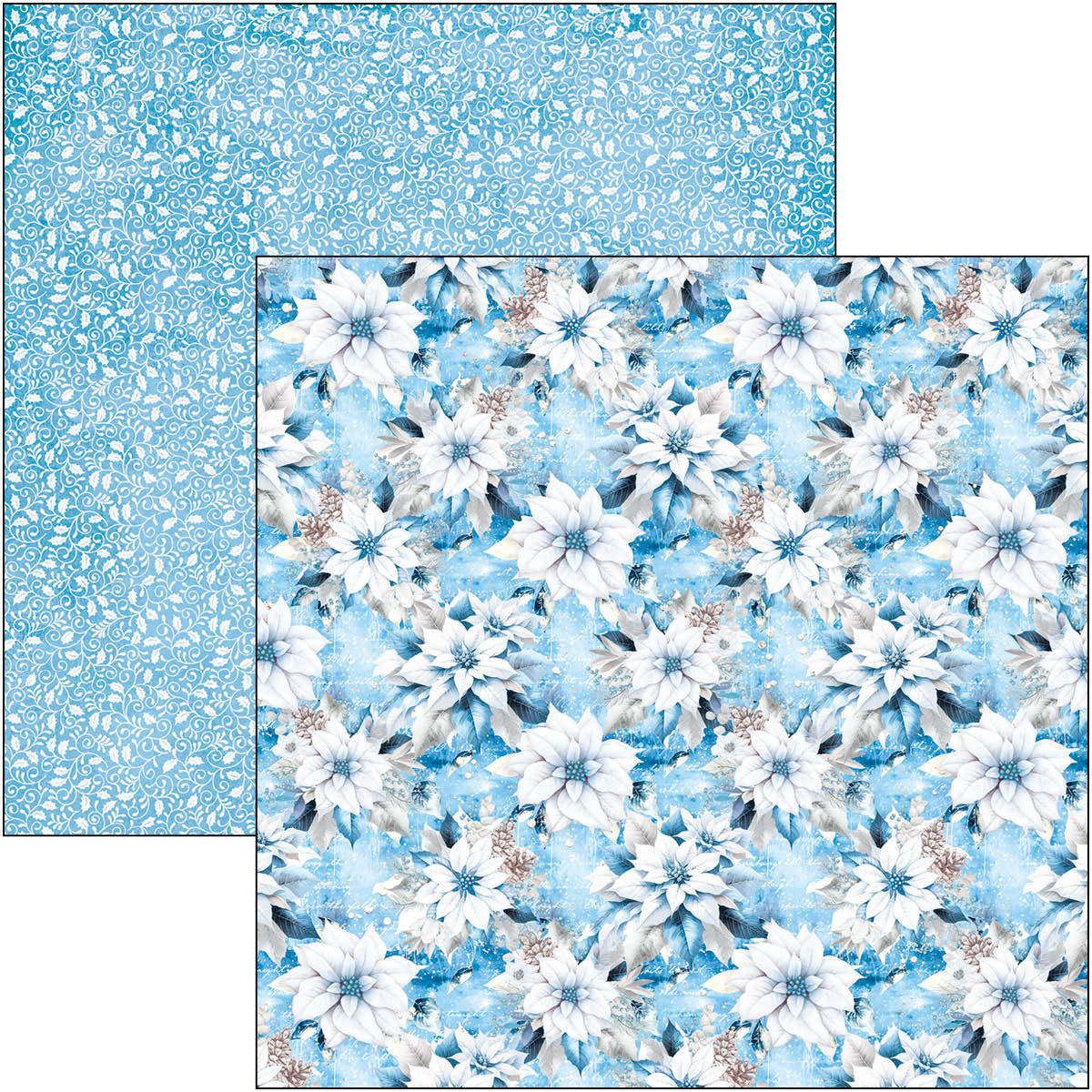 Elegance of Blue Paper Pad 12