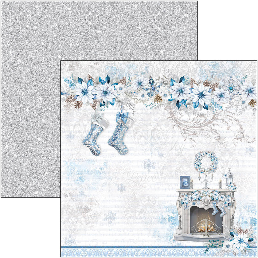 Elegance of Blue Paper Pad 12
