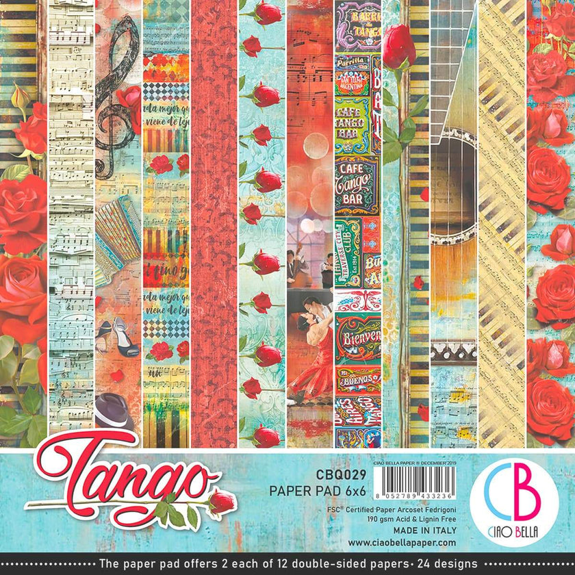 Ciao Bella Tango Paper Pad 6