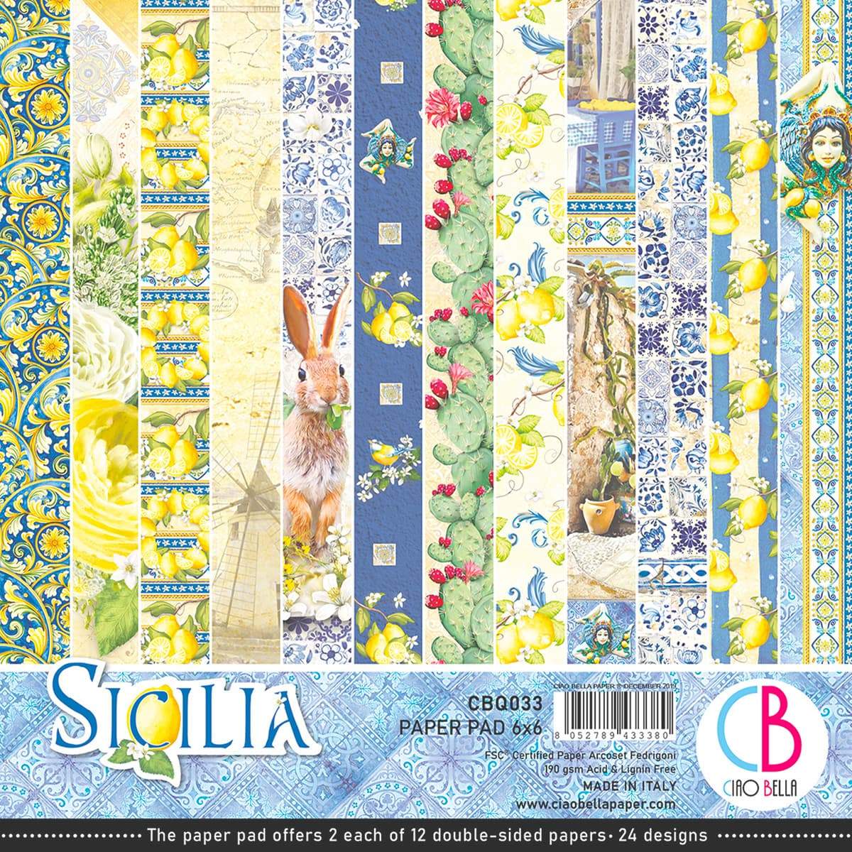 Ciao Bella Sicilia Paper Pad 6