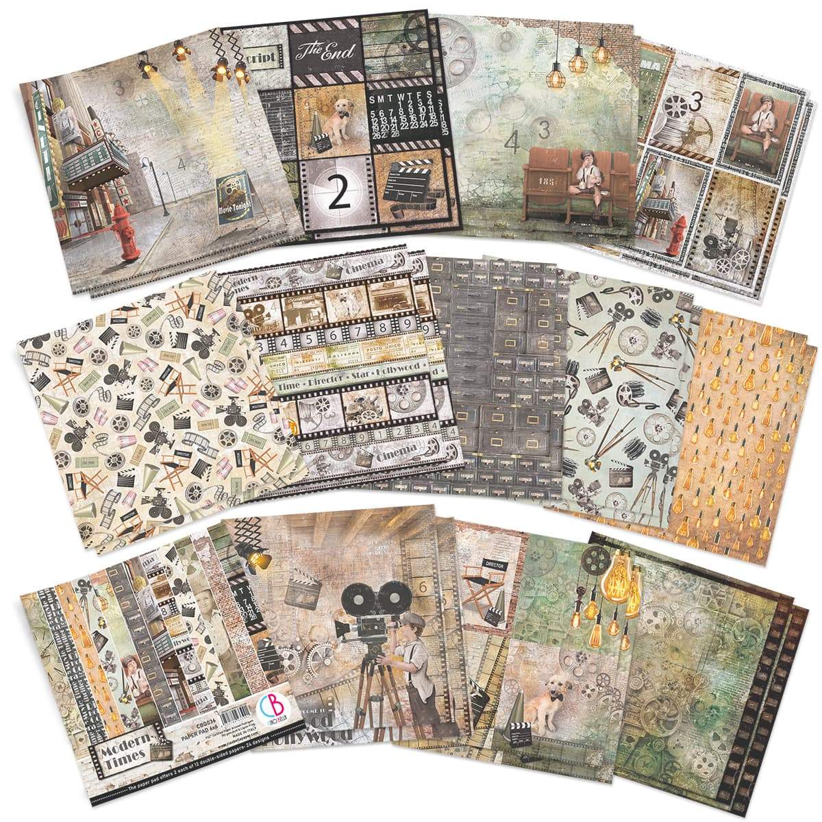 Ciao Bella Modern Times Paper Pad 6