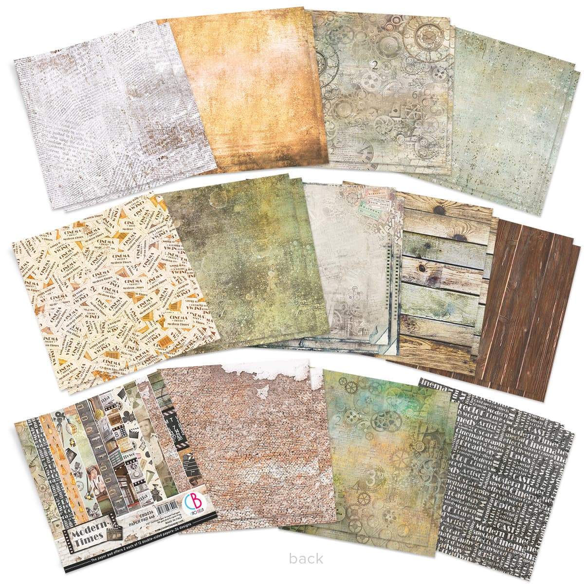 Ciao Bella Modern Times Paper Pad 6