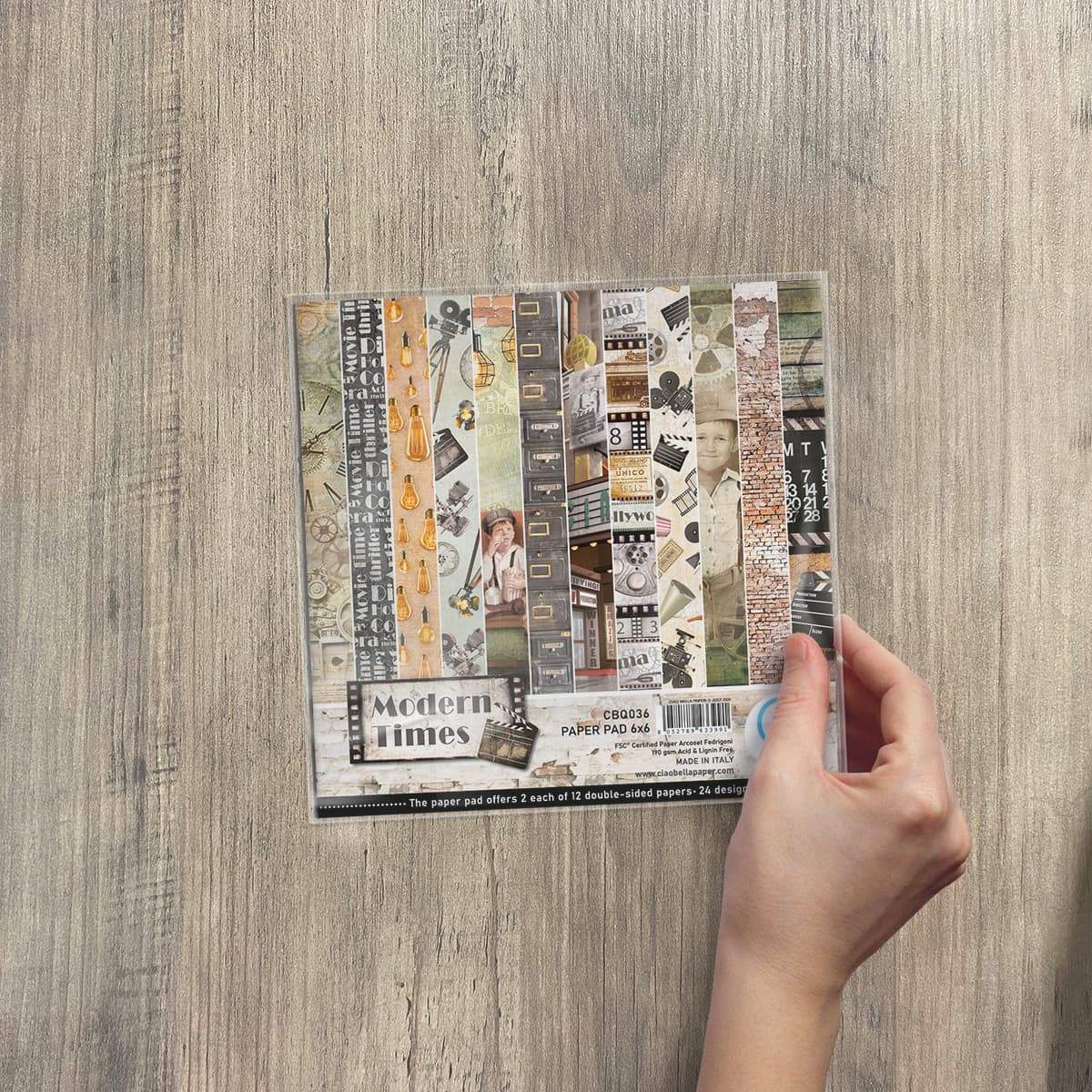 Ciao Bella Modern Times Paper Pad 6