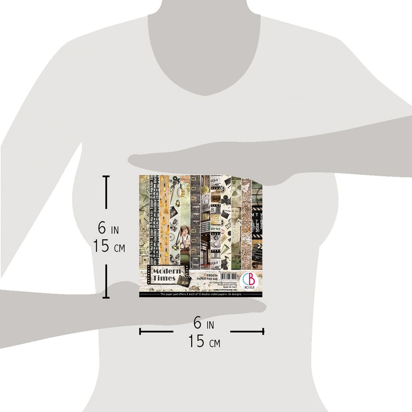 Ciao Bella Modern Times Paper Pad 6