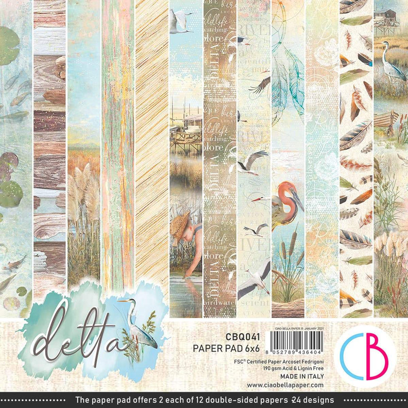 Ciao Bella Delta Paper Pad 6
