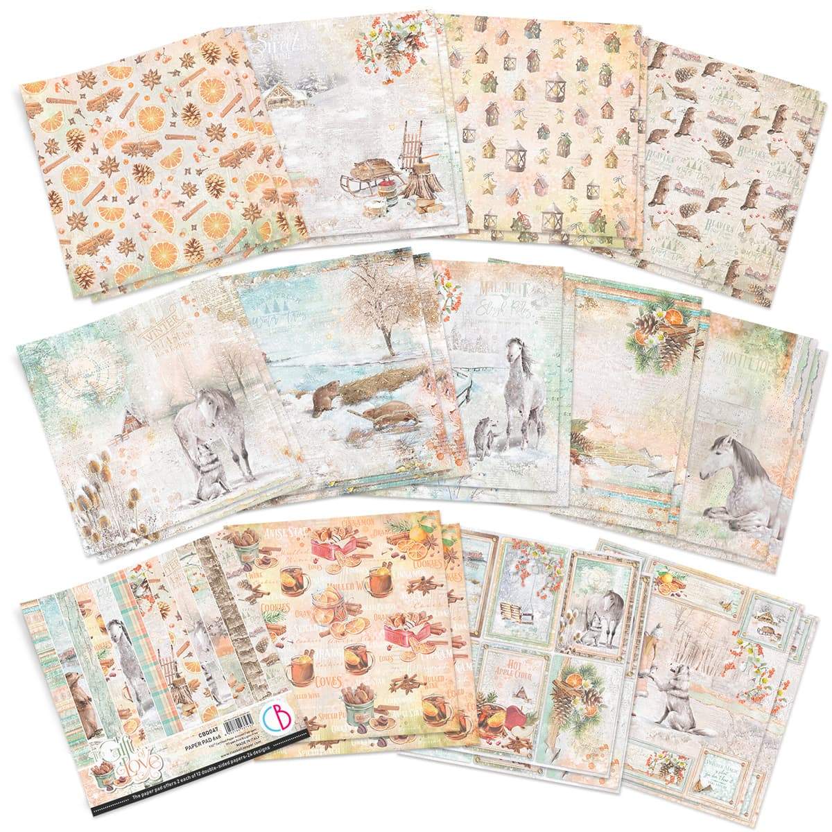 Ciao Bella The Gift of Love Paper Pad 6