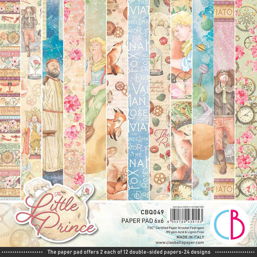 Ciao Bella The Little Prince Paper Pad 6