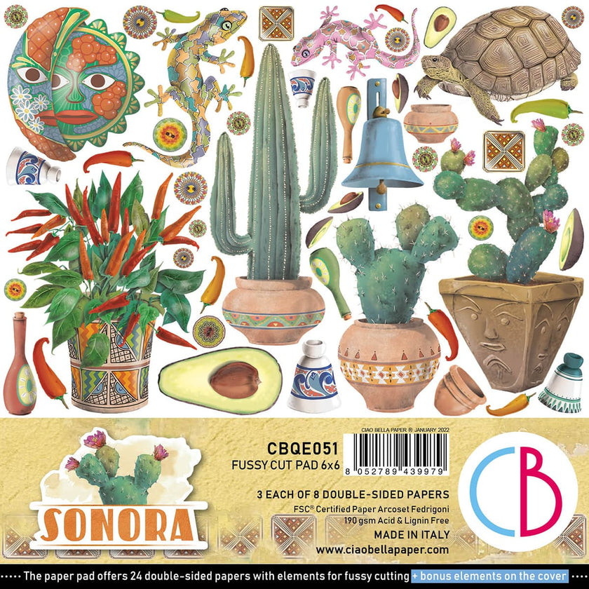 Ciao Bella Sonora Fussy Cut Pad 6