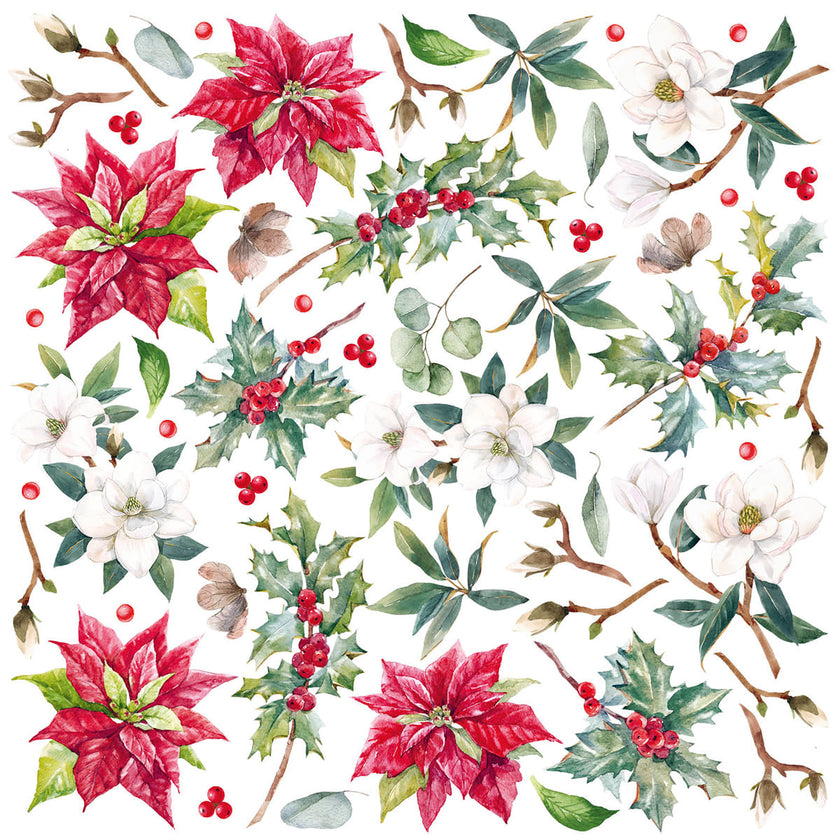Christmas Vibes Pad 6x6 24/Pkg