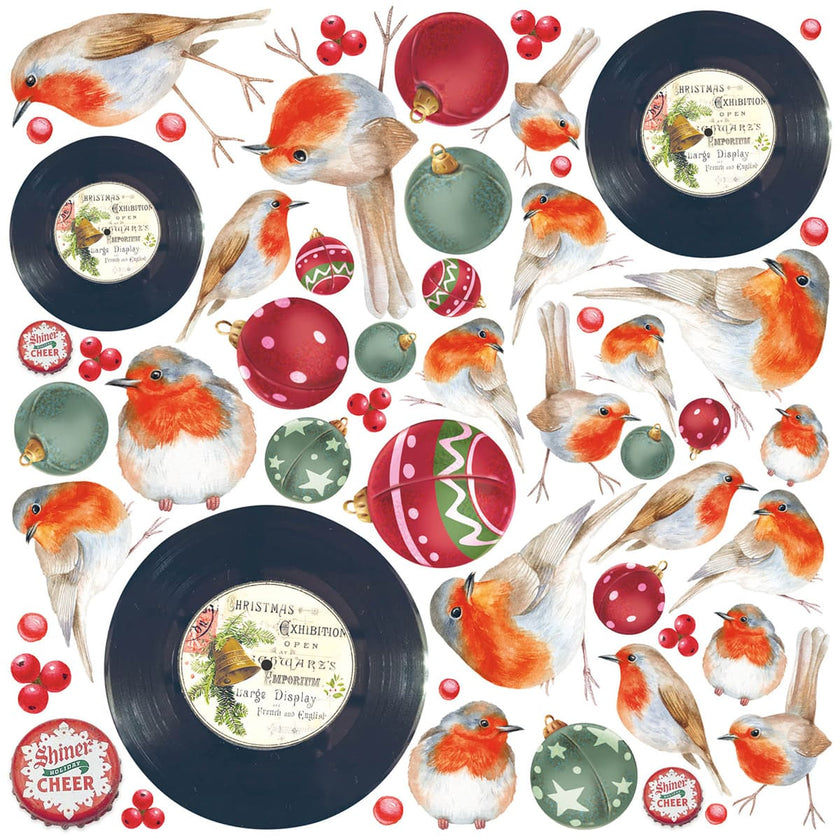 Christmas Vibes Pad 6x6 24/Pkg