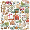 Christmas Vibes Pad 6x6 24/Pkg