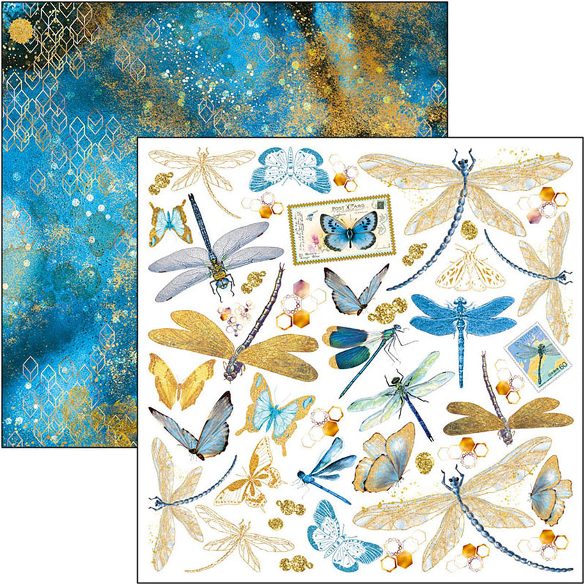 Indigo Fussy Cut Pad 6x6 24/Pkg