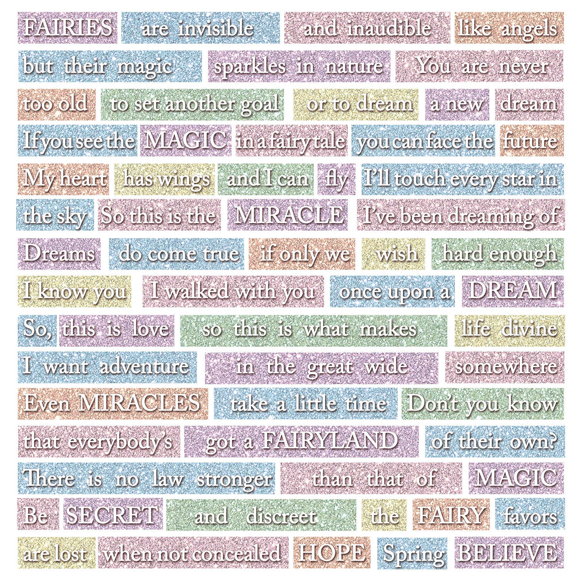 Ciao Bella Enchanted Land Fussy Cut Pad 6