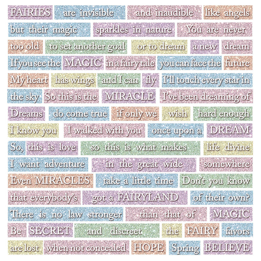 Ciao Bella Enchanted Land Fussy Cut Pad 6