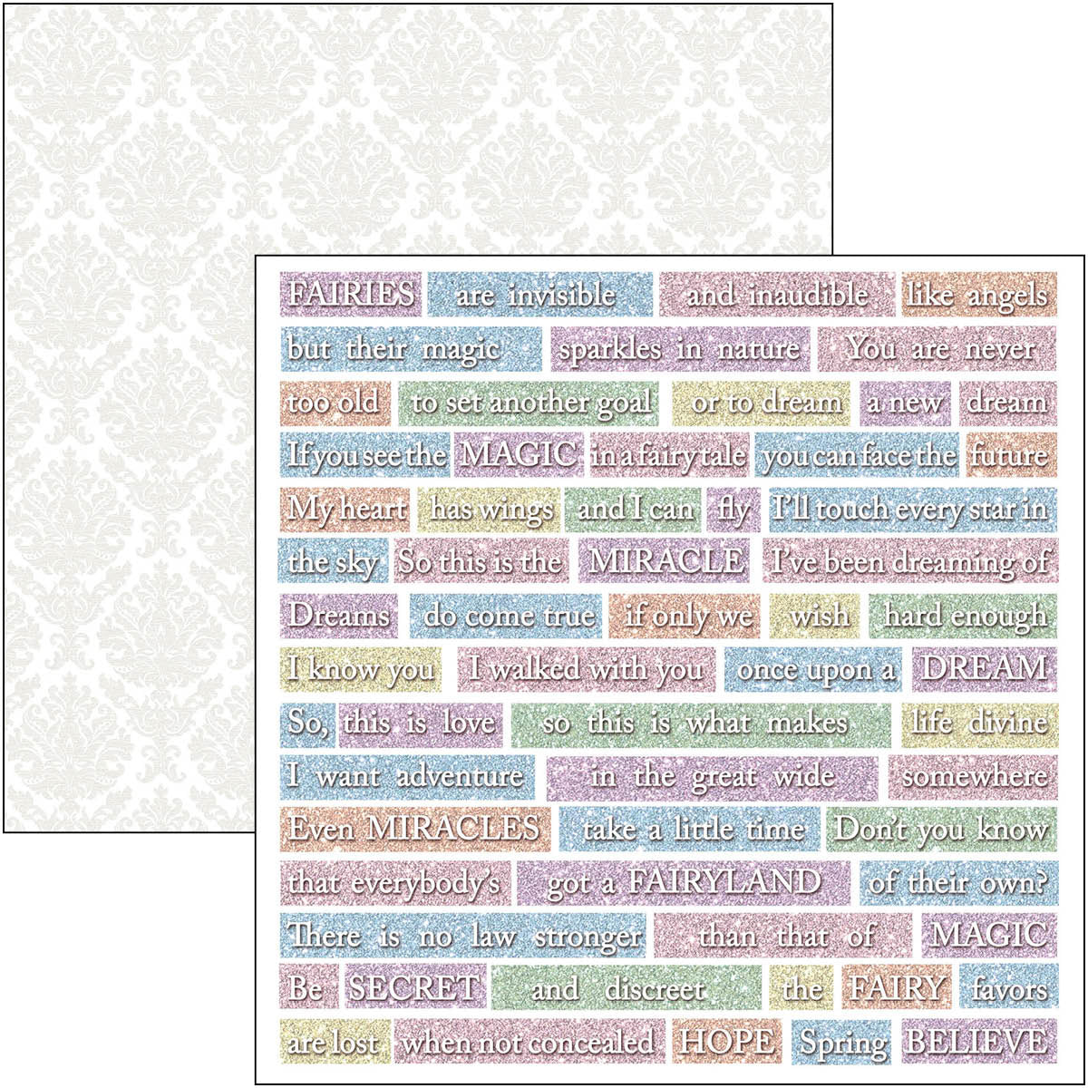 Ciao Bella Enchanted Land Fussy Cut Pad 6