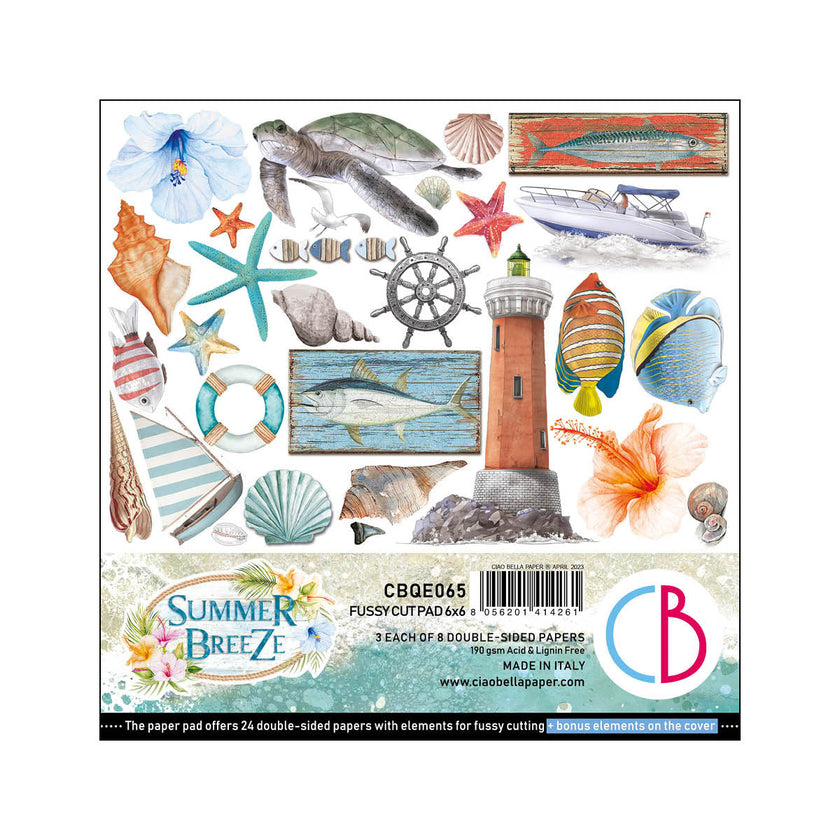 Ciao Bella Summer Breeze Fussy Cut Pad 6