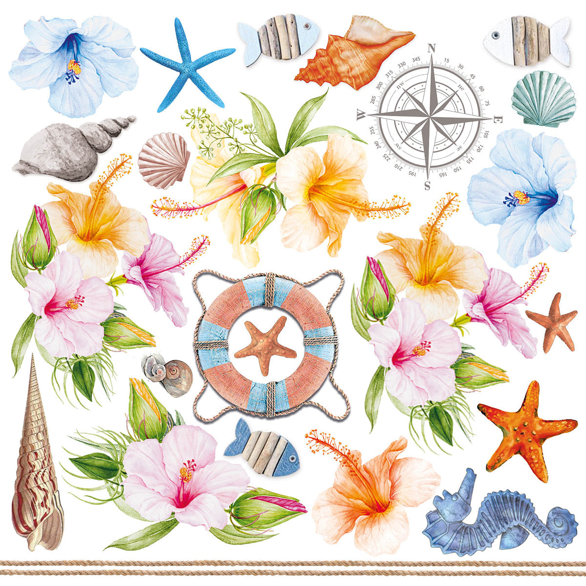 Ciao Bella Summer Breeze Fussy Cut Pad 6