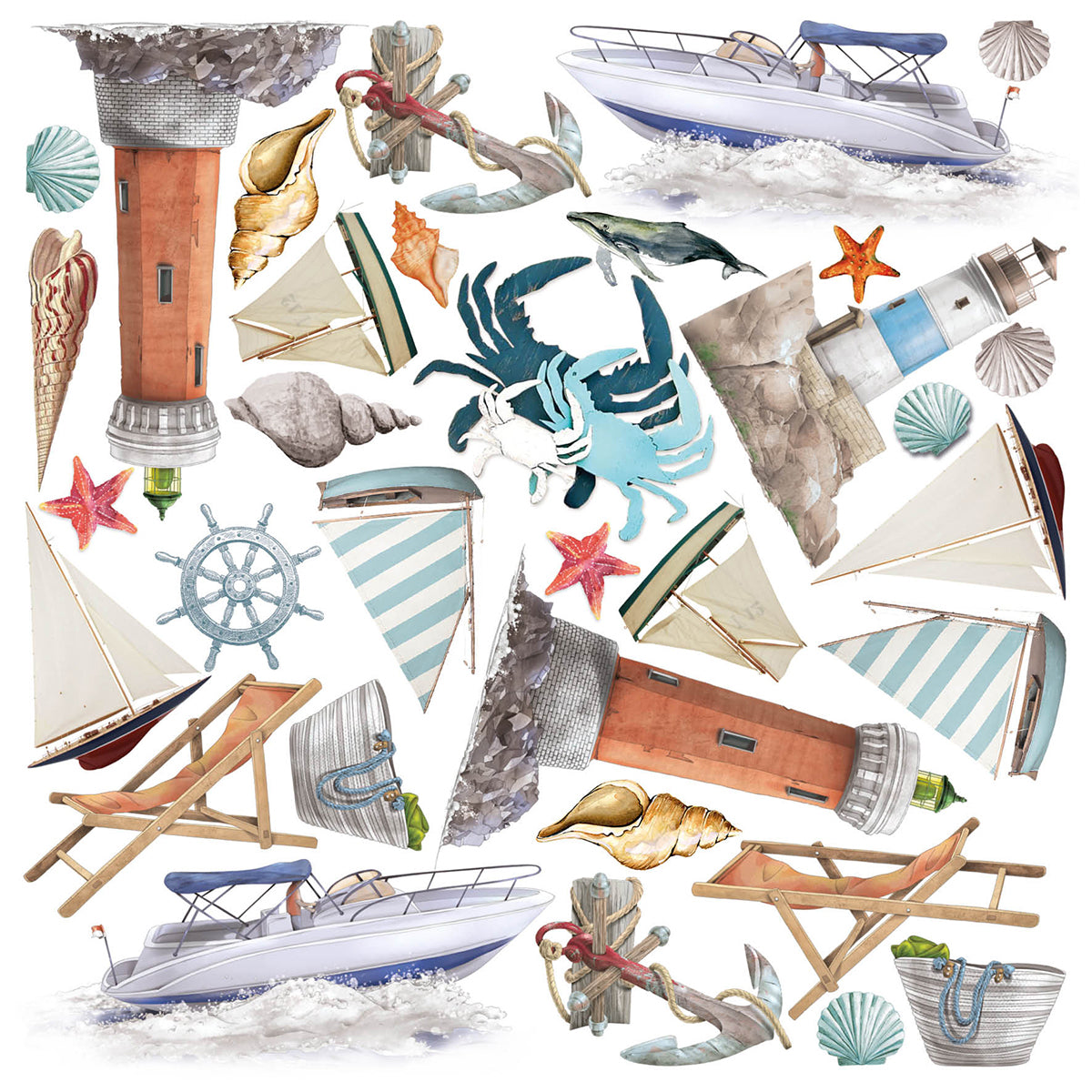 Ciao Bella Summer Breeze Fussy Cut Pad 6