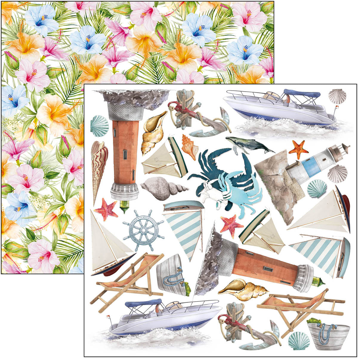 Ciao Bella Summer Breeze Fussy Cut Pad 6