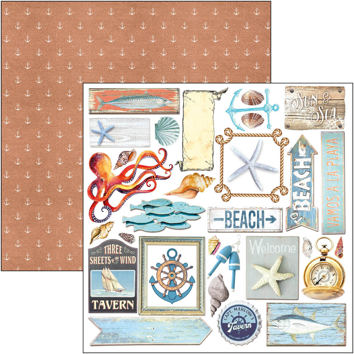 Ciao Bella Summer Breeze Fussy Cut Pad 6