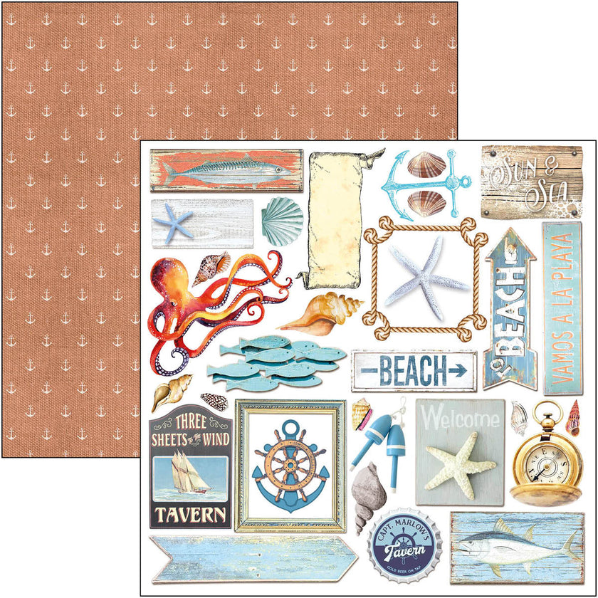 Ciao Bella Summer Breeze Fussy Cut Pad 6