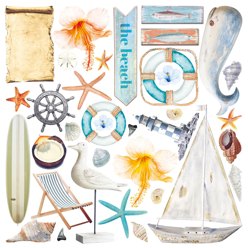 Ciao Bella Summer Breeze Fussy Cut Pad 6