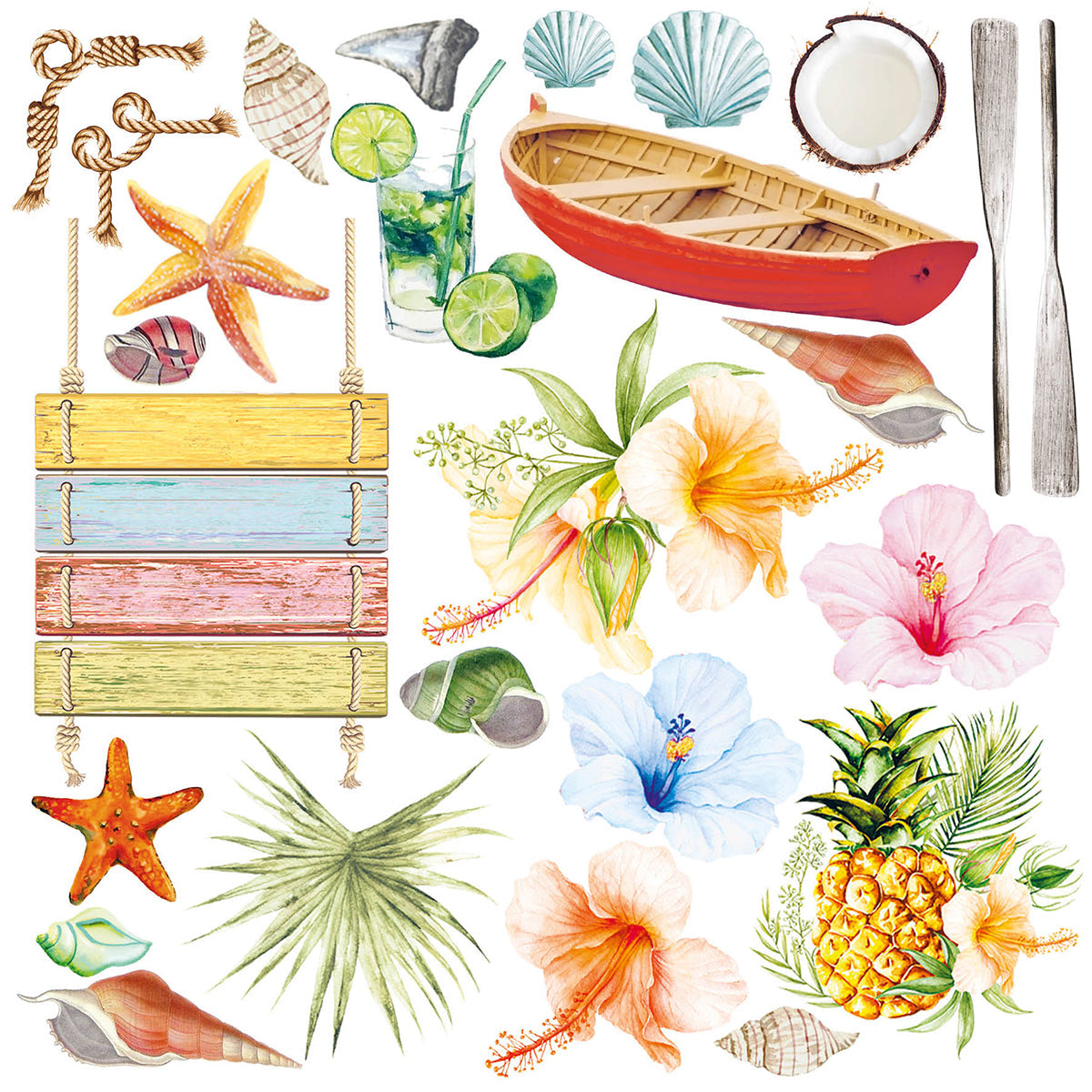 Ciao Bella Summer Breeze Fussy Cut Pad 6