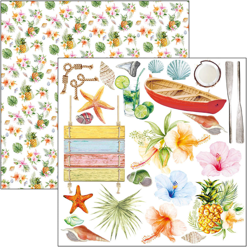 Ciao Bella Summer Breeze Fussy Cut Pad 6