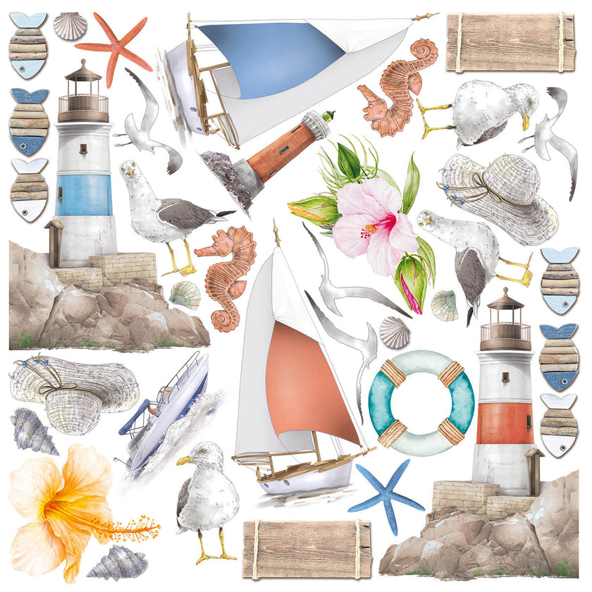 Ciao Bella Summer Breeze Fussy Cut Pad 6