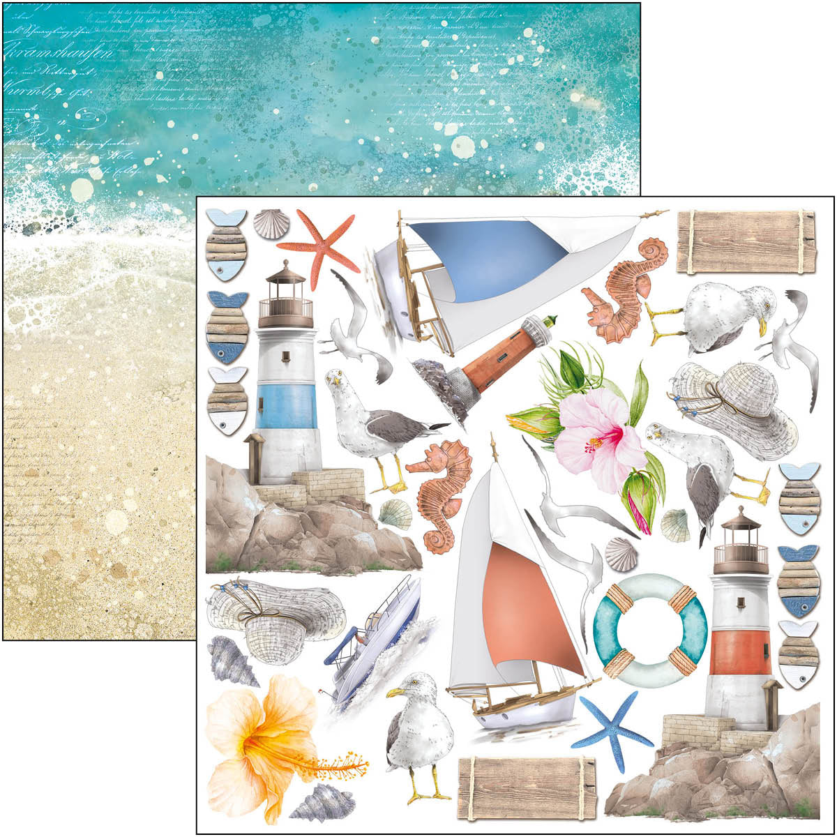 Ciao Bella Summer Breeze Fussy Cut Pad 6