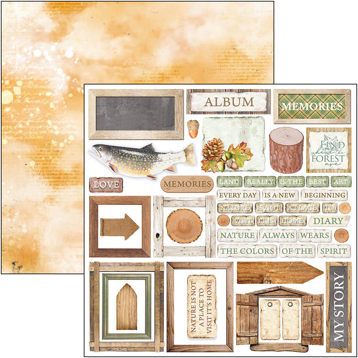 Ciao Bella Into The Wild Fussy Cut Pad 6